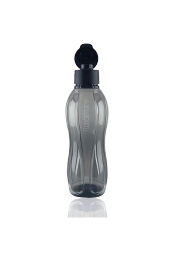 Tupperware 1 Liter Black Eco Bottle Water Bottle