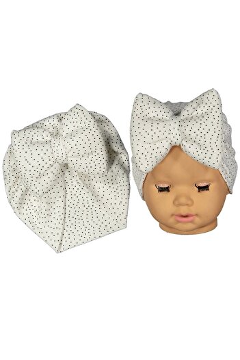 Cherub Baby Baby Double Layer Bow Baby Bonnet