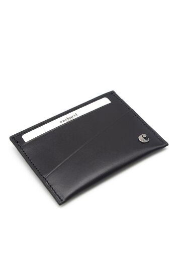 Cacharel 1983A55 Model Black Analine Leather Credit Card Holder