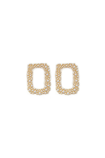 İpekyol Faux Earrings with Pearls