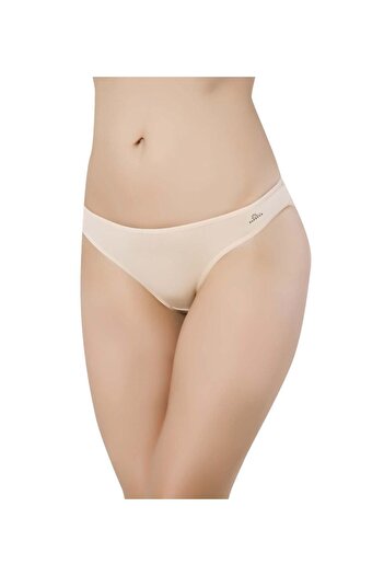 Papatya 12 Pieces Skin Colored Modal Slip Panties