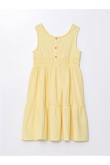 LC Waikiki Girl's Crew Neck Dress