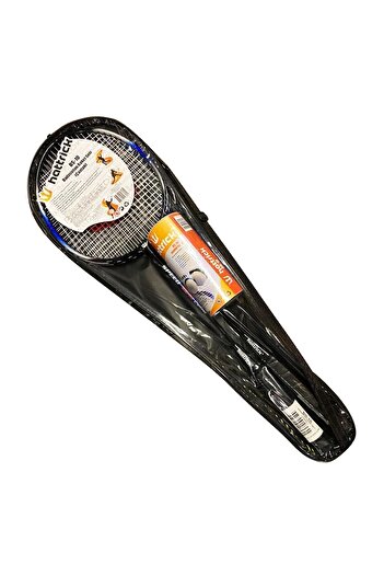 Hattrick Bs-10 Badminton Set Set with 2 Rackets + 3 Balls Bag
