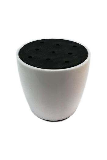 Adem Koç 6 Cm Plate Vase Cabinet Bedside Table Leg Including Mounting Screws White