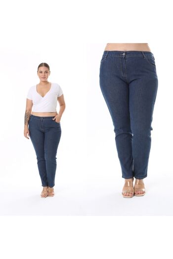 SERRA BÜYÜK BEDEN Plus Size Skinny Leg Trousers