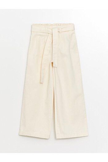 LC Waikiki LCW Kids Girl's Wideleg Pants - Elastic Waist