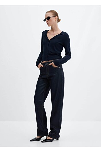 MANGO Woman Buttoned knitwear cardigan