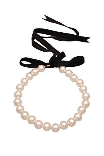 ELLI Halskette Choker Perlen Weiß 925 Sterling Silber vergoldet