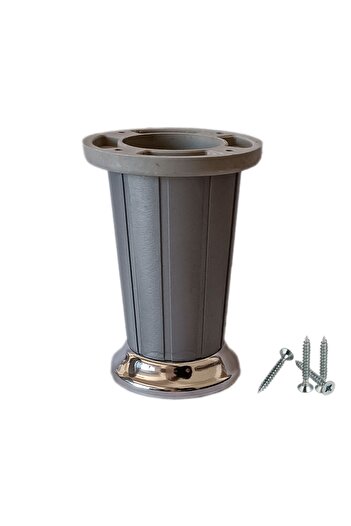 Adem Koç 10 cm Atena Plastic Cabinet, Sofa, Armchair, Base Leg, Furniture Leg