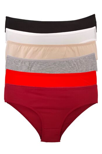 nesterinzar Women's Panties Ultra Soft Cotton Flexible Daily Panties