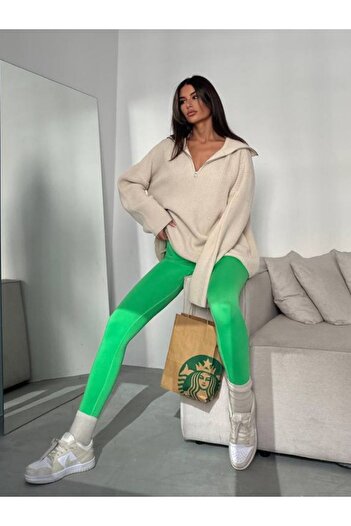 lovebox Women's High Waist Seamless Leggings in Neon Colors - 501