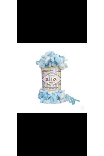 Alize Puffy 5924 Ебрулі ручна пряжа 5 штук