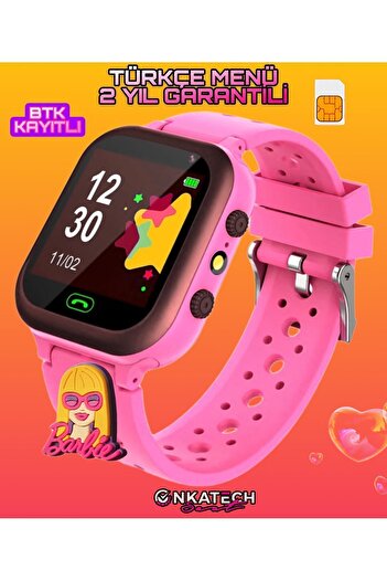 Onkatech Sim Kartlı Lbs Konum Takipli Akıllı Çocuk Saati