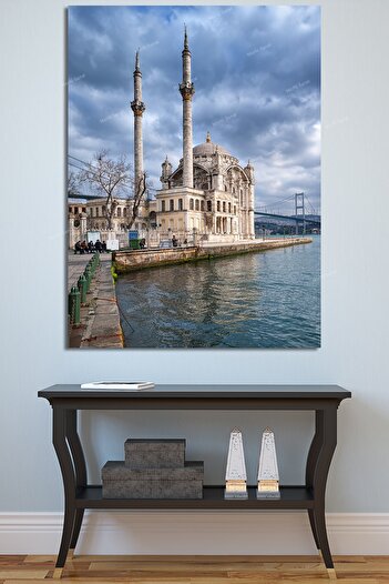 Morfil Sanat Atölyesi Moscheea Ortaköy Istanbul City Landscape Canvas Print