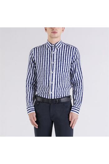 PAUL&SHARK Men's Woven Shirt C.w.linen