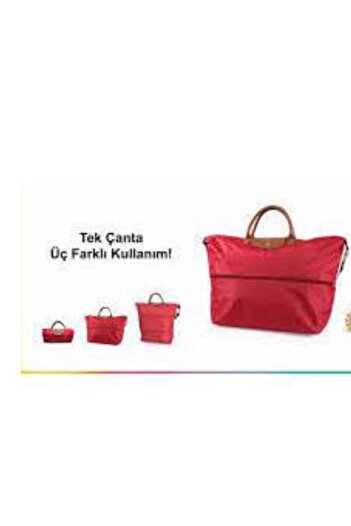 Tupperware Kadın Kırmızı Lal Çanta