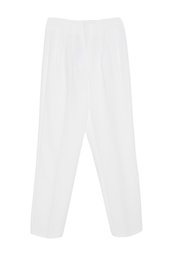 Trendyol Collection Iron Trace Ecru Woven Trousers - TWOSS24PL00186
