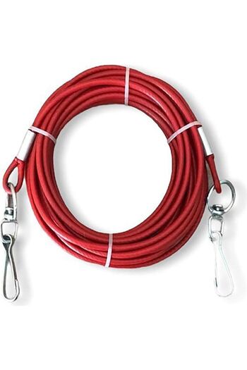 LİDERSAN ÇELİK 6 Mm 5 Meters Dog Garden Tethering Rope