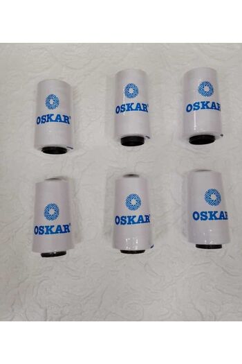 Oskar Νήμα ραπτικής λευκό πολυεστέρα - 5000 Mt (6 ΤΕΜ)
