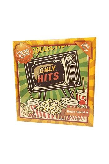 Ceren Kırtasiye Retro Series Puzzle Movie Collection 286 Pieces