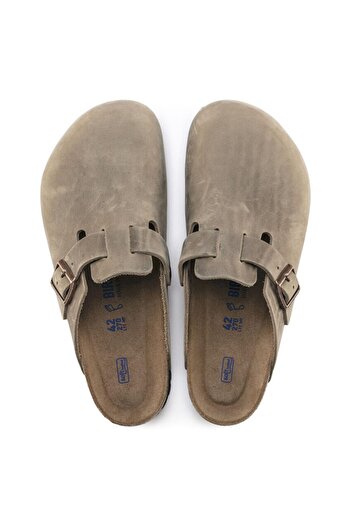 Birkenstock Boston Sfb Leoi Nu Unisex Kahverengi Terlik