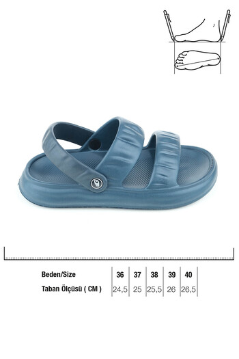 GEZER Suitable for Summer Wet Floor Home Bathroom Garden Women's Sandals Slippers