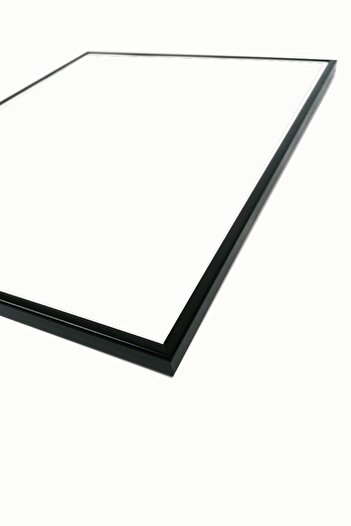 Linacci Modern Architecture Poster Glass Painting Set with Triple Black Thin Metal Frame