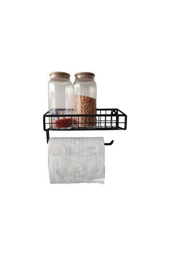 GO DEKOR Pratik Mutfak Kağıt havluluk rafı/ÖLÇÜ 30X12CM
