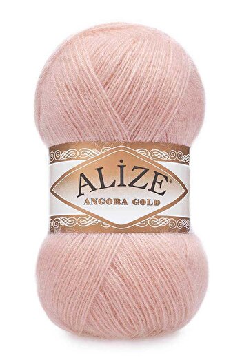 Alize Angora Gold 161 Powder Mohair Vest Shawl Thread Fine Wool 20% Wool - 80% Acrylic 550 Meters