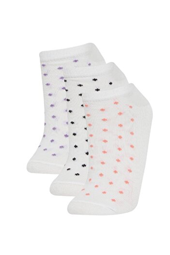 DeFacto Комплект от 3 памучни ботуши SocKs за момичета - C2949a8ns