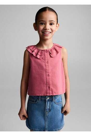 MANGO Kids Red Blouse for Kids