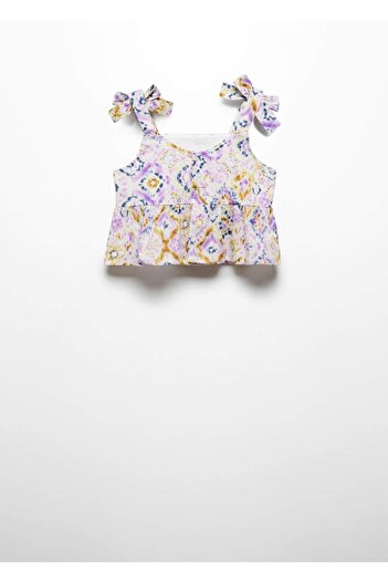 MANGO Kids Blůza s detailním vzorem
