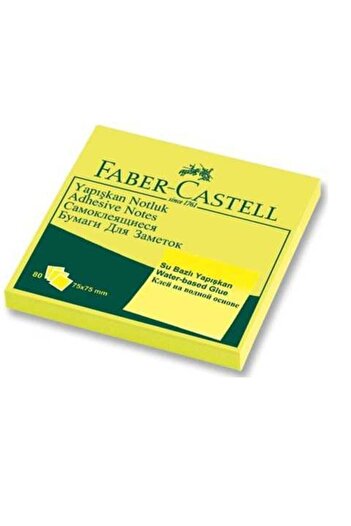 Faber Castell Adhesive Note Paper 75x75 mm