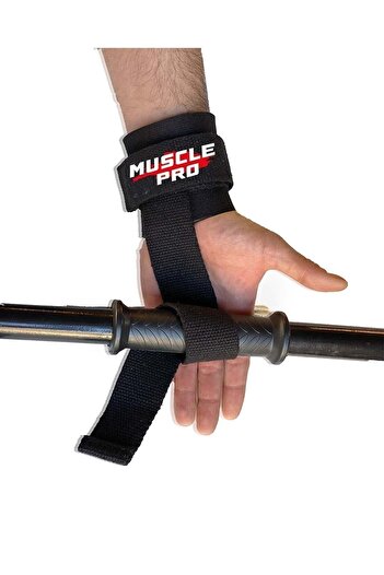 E-HSPORT Curele de ridicare Muscle Pro Grip Pro și breloc