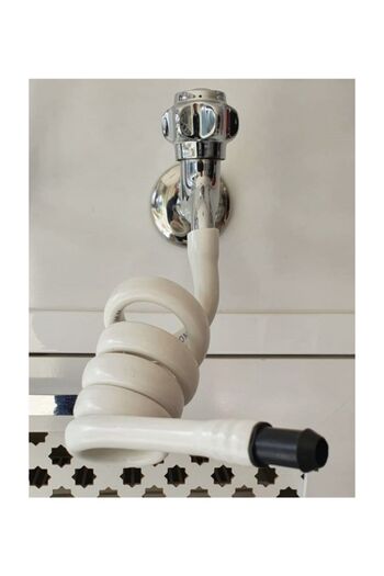 İthal Wc Bidet Matic Hose Hose Matic (η διαφορά χρώματος μπορεί να είναι διαφορετική)