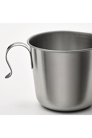 IKEA Stainless Steel 2-Piece Mug Set 2 Pieces 33 Cl Camping Picnic Mug