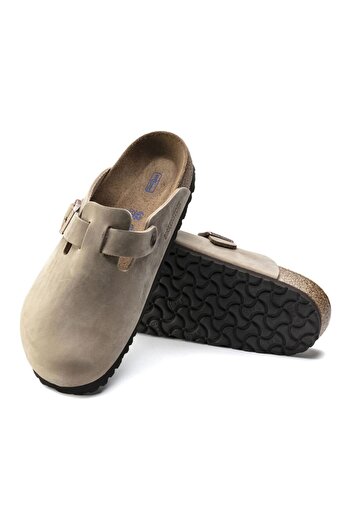 Birkenstock Boston Sfb Leoi Nu Unisex Kahverengi Terlik