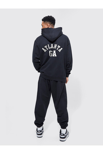 EFFRENATU Φούτερ Hila Moda Unisex Oversize Hooded - Printed