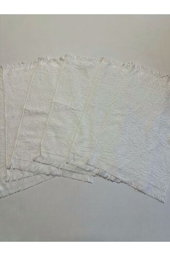 Ayşika home 5 Pieces of Hand Towels 100% Cotton