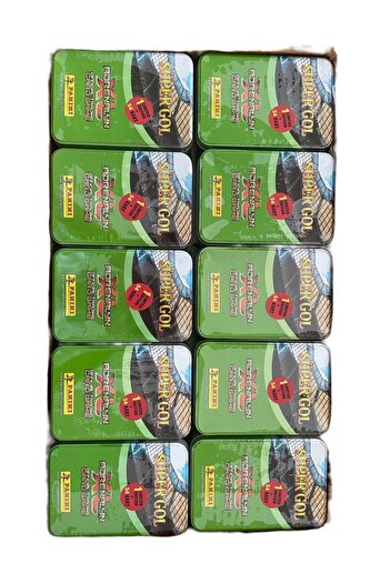 Panini 2014-2015 Turkish Football Player Card Collection with Special Metal Box