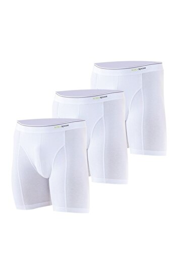 Blackspade Ανδρικά Boxers 3 Pack Tender Cotton 9683 - Λευκό