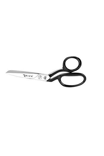Budeku Rıza Black Handle Horizontal Regula Scissors No:7