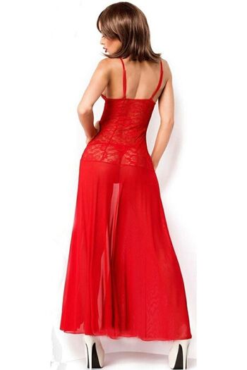 For Dreams 8097 Model Fancy Lace Tulle Low-Cut Bond Set