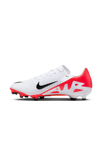 Nike Mercurial Zoom Vapor 15 Academy FG/MG DJ5631-600 White Men's Turf Football Shoes
