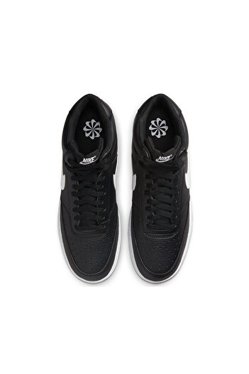 Nike Erkek Günlük Ayakkabı Court Vision Mid Next Nature DN3577-001 Siyah