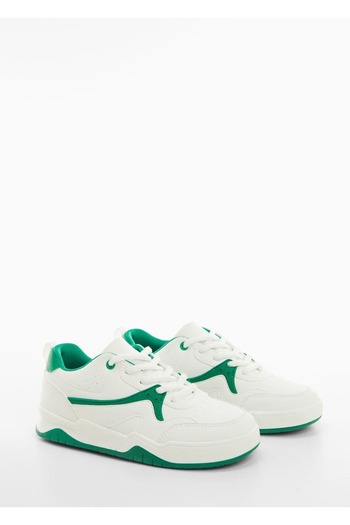 MANGO Kids White Flats for Kids