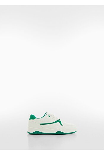 MANGO Kids White Flats for Kids
