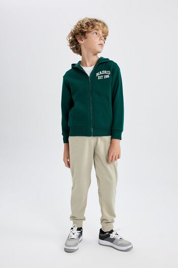 DeFacto Boy's Lace-Up Elastic Leg Pocket Jogger School Sweatpants K8852A623Au