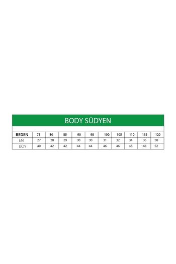 Ceylanoğlu Women's Skin Color Half Athlete Body 3-Piece