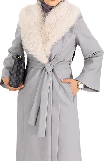 MİSS PERRY Belted Long Kachet Coat